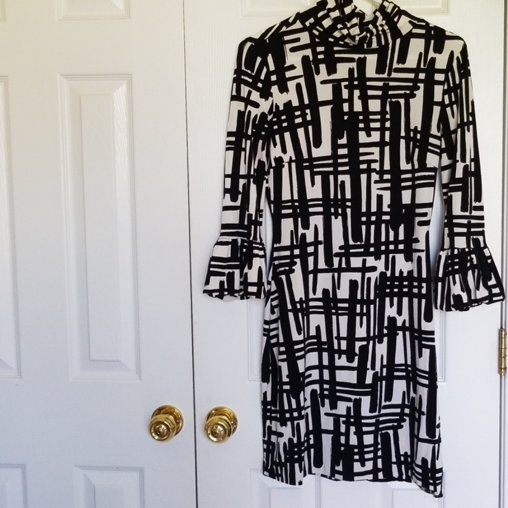 Dress Black White - College Girls